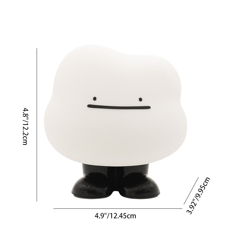 Contemporary Creative Silicone ABS Cartoon Character LED Table Lamp For Bedroom