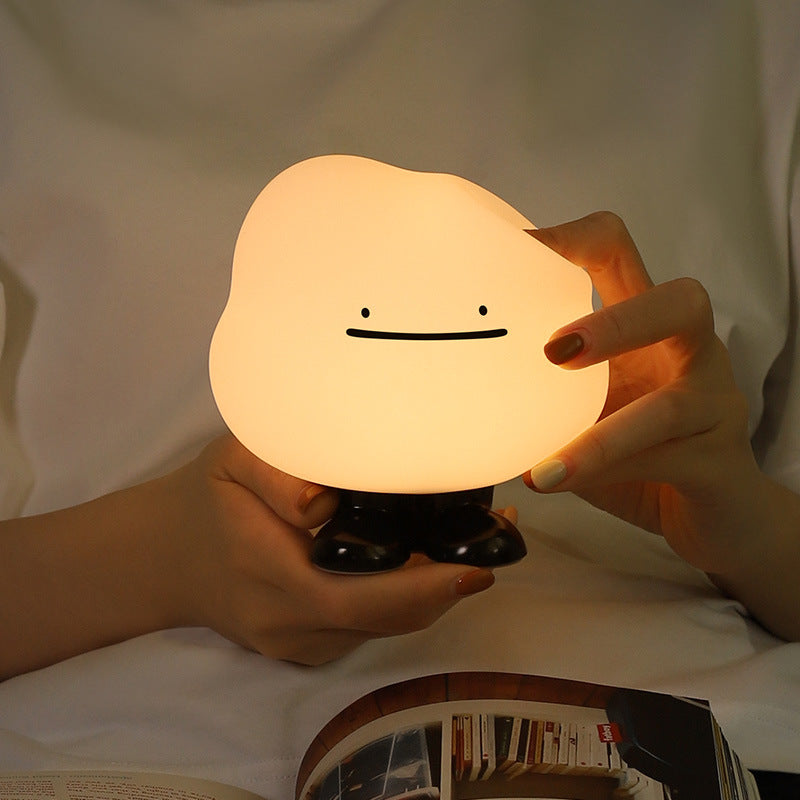 Contemporary Creative Silicone ABS Cartoon Character LED Table Lamp For Bedroom