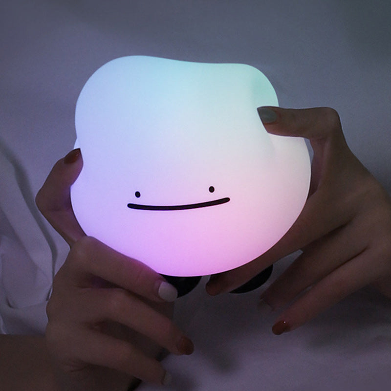 Contemporary Creative Silicone ABS Cartoon Character LED Table Lamp For Bedroom