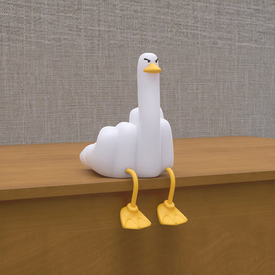 Zeitgenössische kreative Silikon-Ente LED Tischlampe Nachtlicht für das Schlafzimmer 