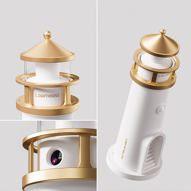 Contemporary Creative ABS PC Moonlight Lighthouse LED Night Light Table Lamp For Bedroom