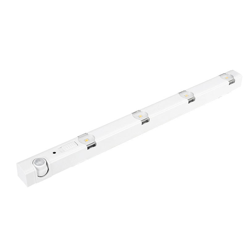 Moderne minimalistische ABS &amp; PC rechteckige LED-Bewegungssensor-Nachtlampe für das Schlafzimmer 
