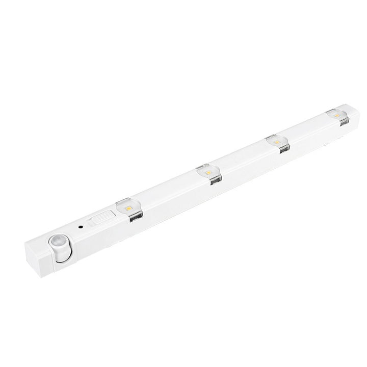 Moderne minimalistische ABS &amp; PC rechteckige LED-Bewegungssensor-Nachtlampe für das Schlafzimmer 
