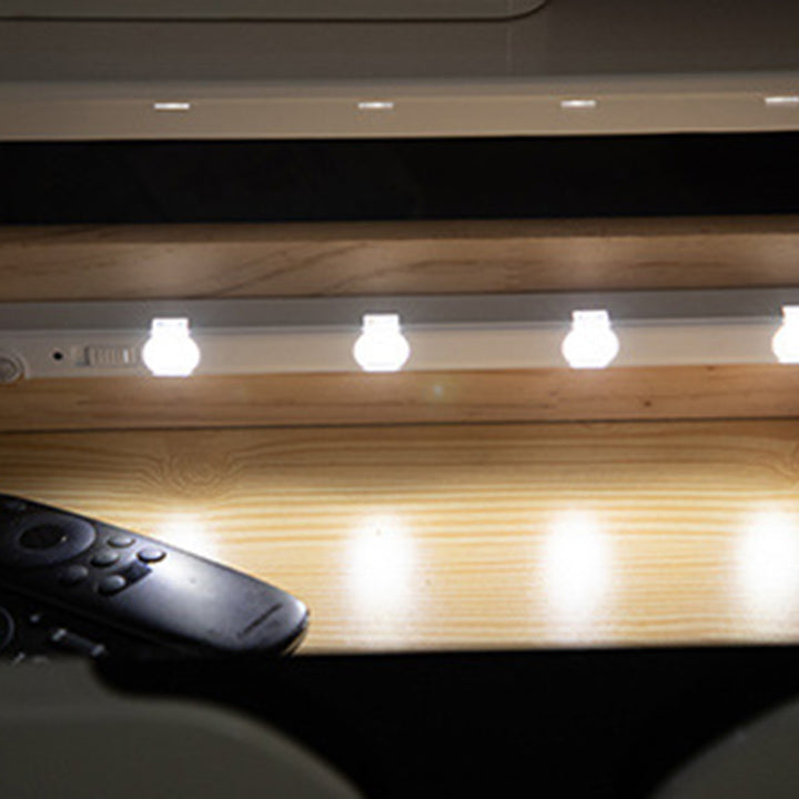 Moderne minimalistische ABS &amp; PC rechteckige LED-Bewegungssensor-Nachtlampe für das Schlafzimmer 