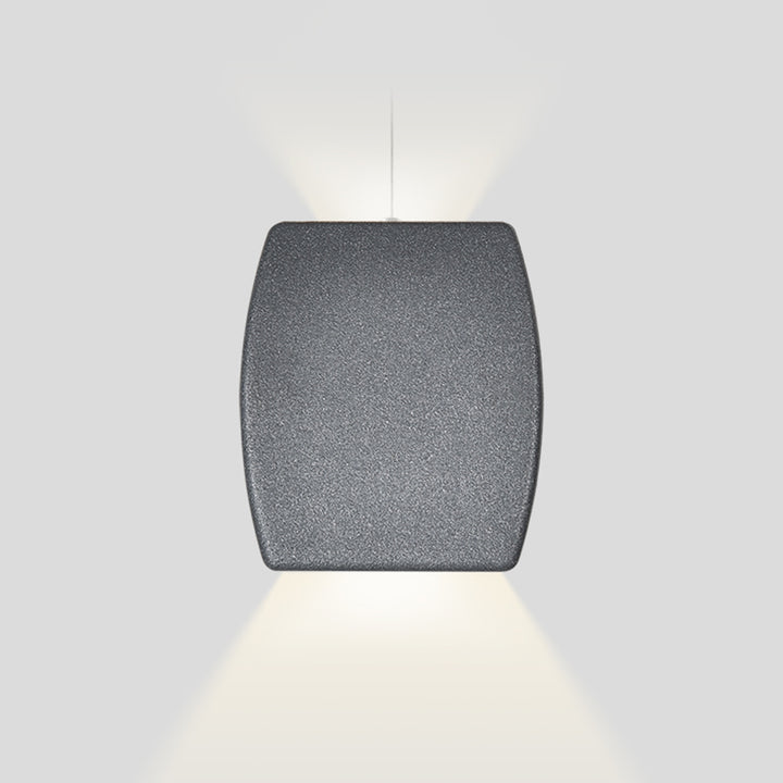 Blendfreies LED-Hängelicht - Moderne schwarze Pendelleuchte für das Home Office 