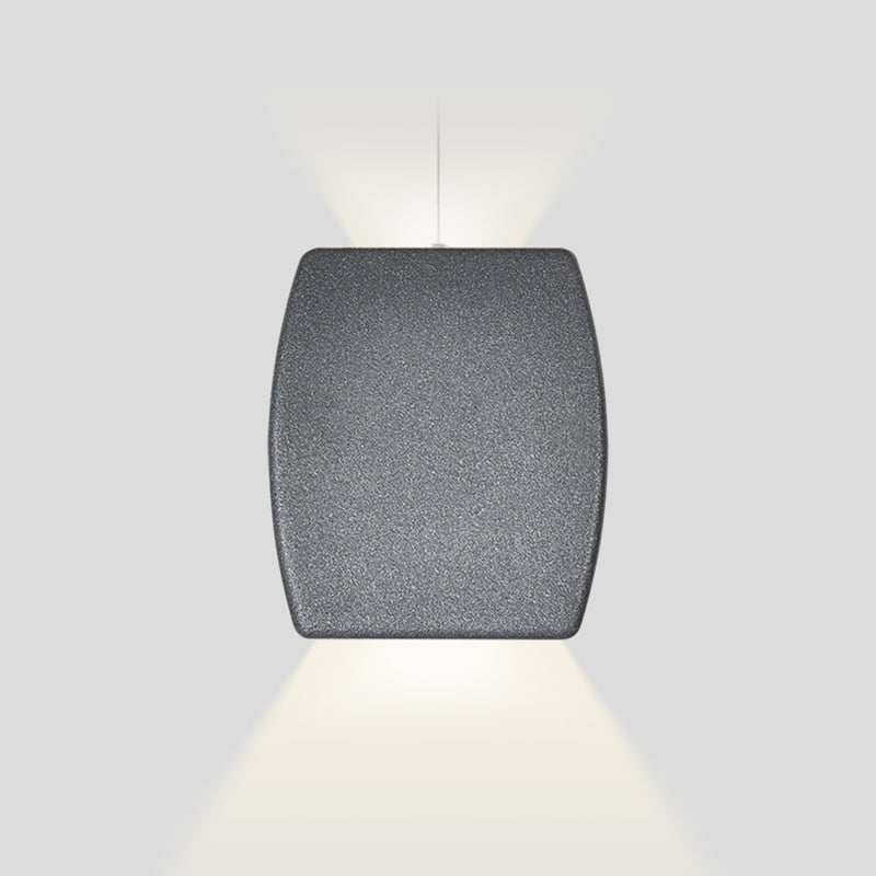 Anti-Glare LED Hanging Linear Light - Modern Black Pendant Light For Home Office