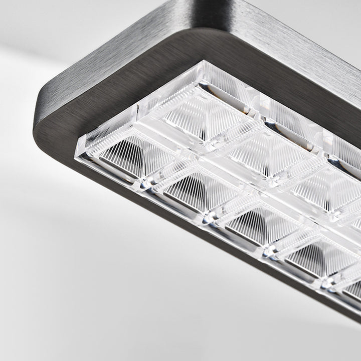 ضوء قلادة خطي LED للعناية الكاملة بالعين - مصباح معلق حديث قابل للتعتيم لدراسة الأطفال والمكتب المنزلي 
