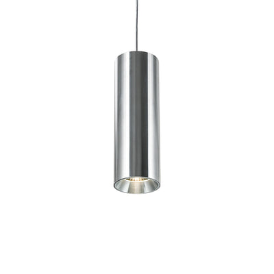 Suspension industrielle à cylindre LED - Spot lumineux suspendu réglable pour maison, bureau et réception 