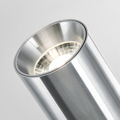 Suspension industrielle à cylindre LED - Spot lumineux suspendu réglable pour maison, bureau et réception 