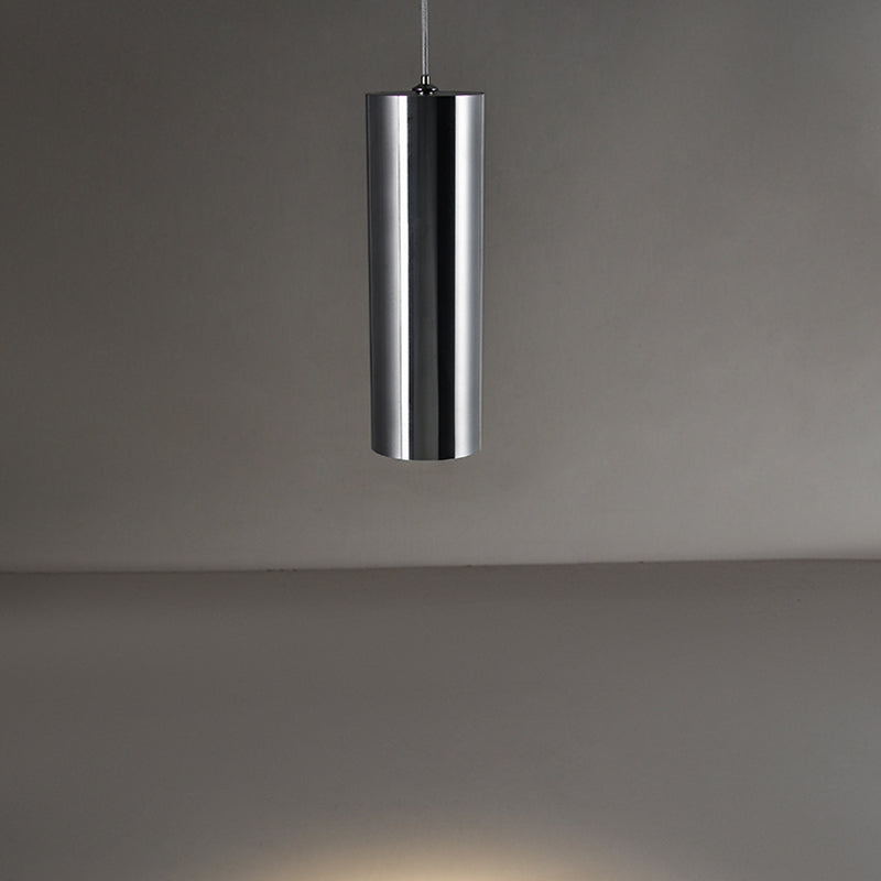 Suspension industrielle à cylindre LED - Spot lumineux suspendu réglable pour maison, bureau et réception 