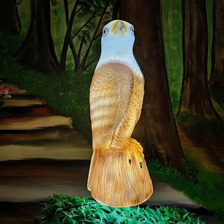 Contemporary Creative ABS Waterproof Eagle-Shaped LED Outdoor Landscape Light For Outdoor Patio