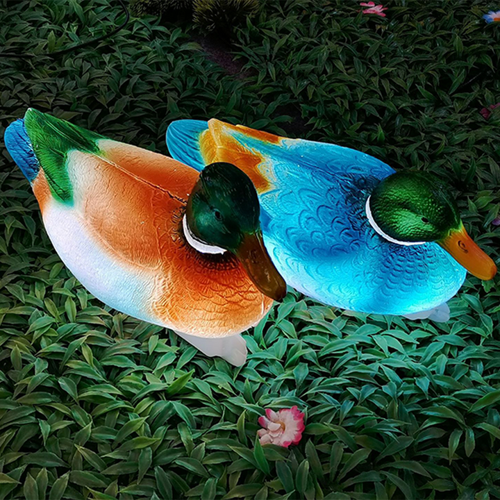 Contemporary Creative Waterproof ABS Duck-Shaped LED Outdoor Landscape Light For Outdoor Patio