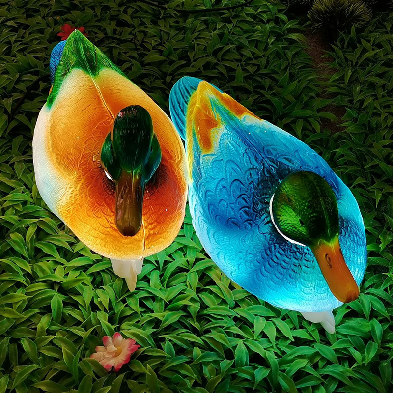 Contemporary Creative Waterproof ABS Duck-Shaped LED Outdoor Landscape Light For Outdoor Patio