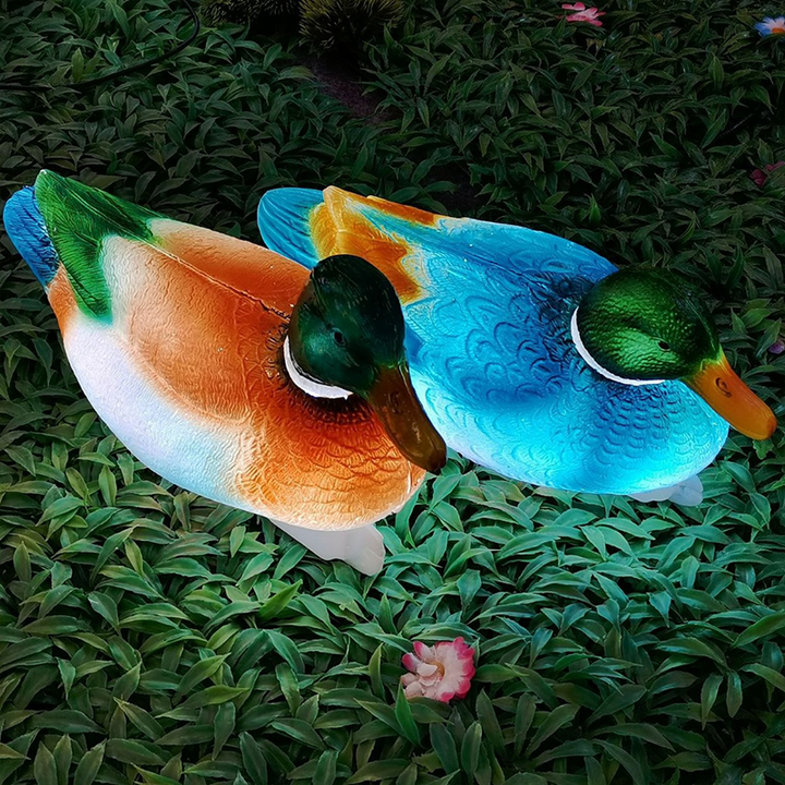 Contemporary Creative Waterproof ABS Duck-Shaped LED Outdoor Landscape Light For Outdoor Patio