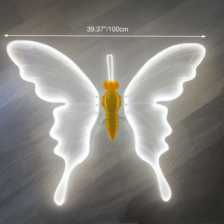 Contemporary Creative Waterproof ABS Animated Butterfly LED Outdoor Landscape Stake Light For Garden