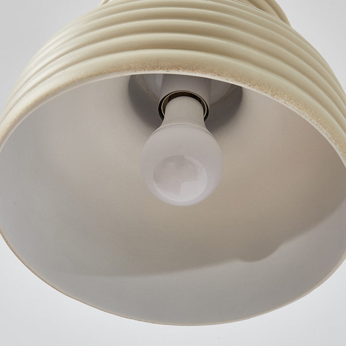 Traditional French Iron & Resin Round 1-Light Pendant Light For Dining Room