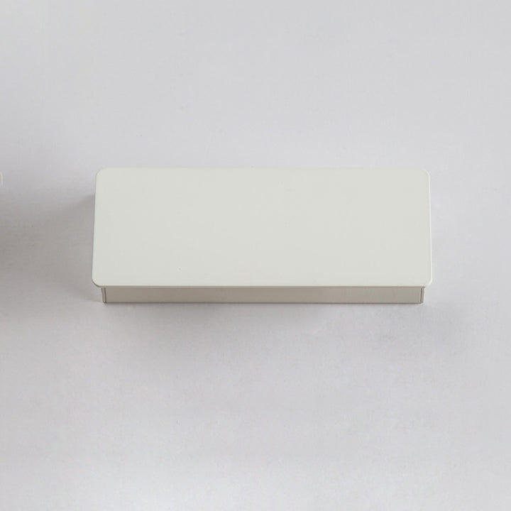 Applique murale LED rectangulaire minimaliste moderne en aluminium pour chambre et salon 