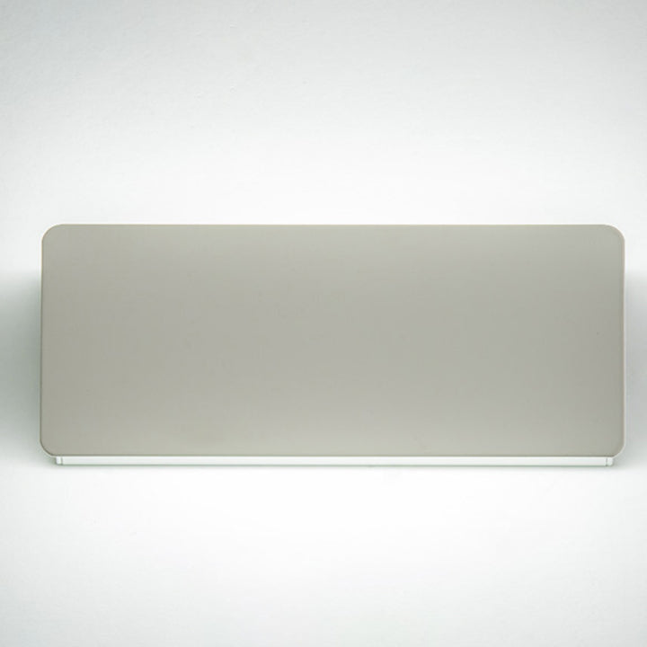 Applique murale LED rectangulaire minimaliste moderne en aluminium pour chambre et salon 