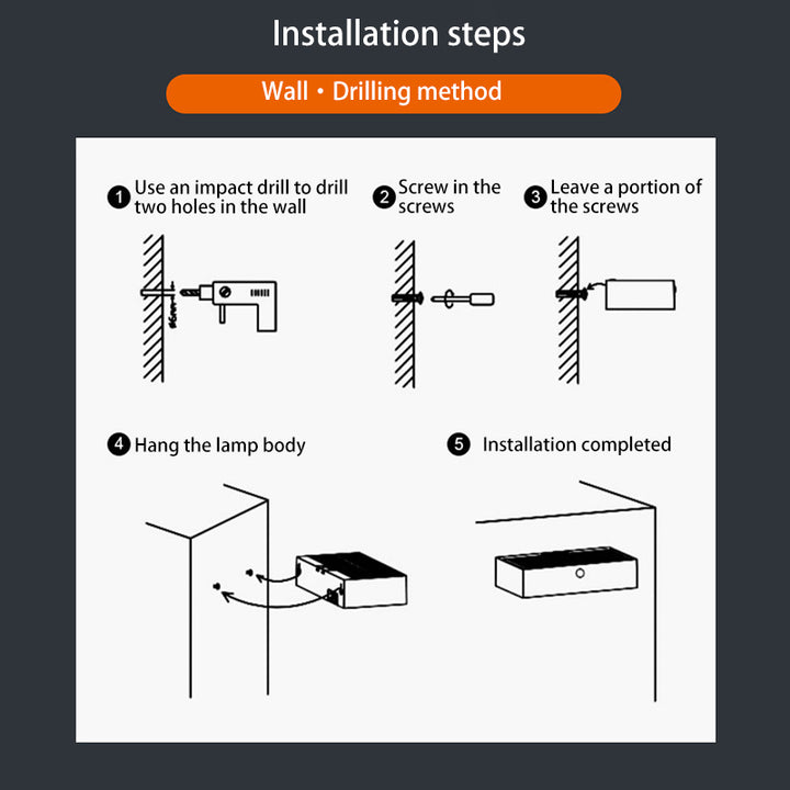 Lámpara de aplique de pared LED rectangular moderna minimalista solar e impermeable de plástico y PC para exteriores, patio y jardín 