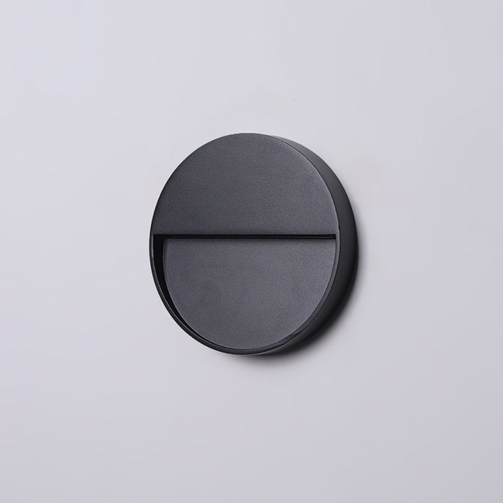 Applique murale LED ronde et carrée en aluminium étanche minimaliste moderne pour extérieur, patio et jardin 