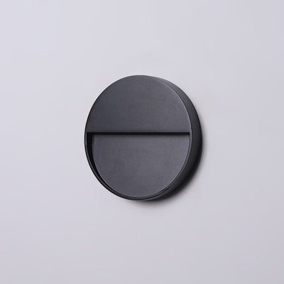 Modern Minimalist Waterproof Aluminum Round & Square LED Wall Sconce For Outdoor, Patio & Garden