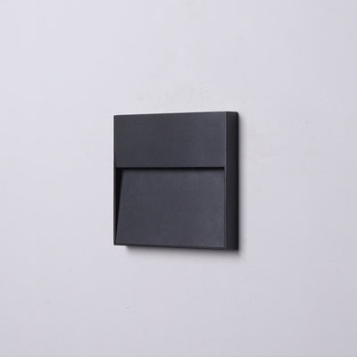 Modern Minimalist Waterproof Aluminum Round & Square LED Wall Sconce For Outdoor, Patio & Garden