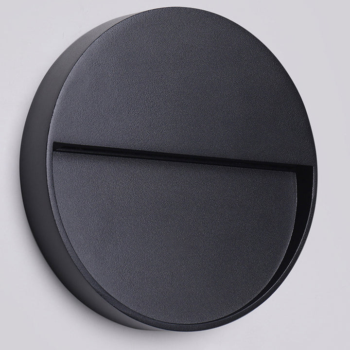 Applique murale LED ronde et carrée en aluminium étanche minimaliste moderne pour extérieur, patio et jardin 