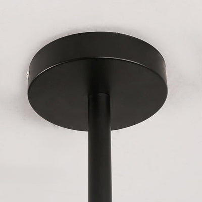 Contemporary Nordic Metal, Wood & Glass Round 6/8/10/12-Light Chandelier For Bedroom & Living Room