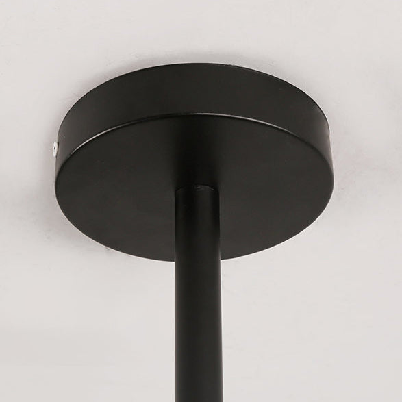 Contemporary Nordic Metal, Wood & Glass Round 6/8/10/12-Light Chandelier For Bedroom & Living Room