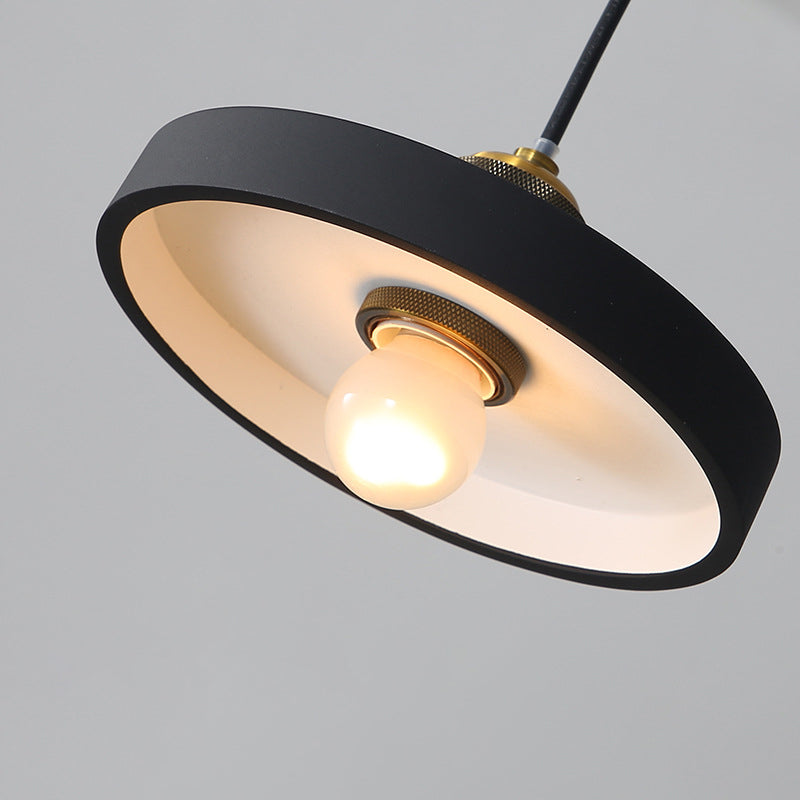 Contemporary Nordic Metal & Resin Cylindrical 1-Light Wall Sconce Lamp For Bedroom & Living Room