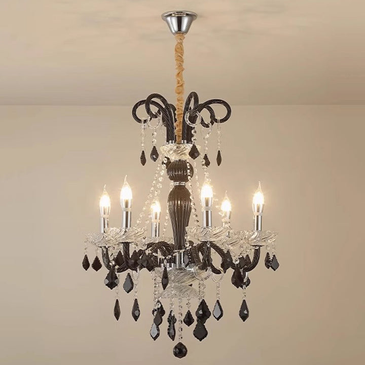 Traditioneller französischer Eisen- und Glaszweig-Stil 6/8/10/15-Licht Kronleuchter für Schlafzimmer &amp; Wohnzimmer 