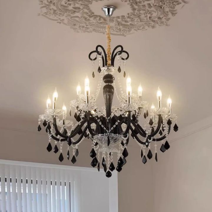 Traditioneller französischer Eisen- und Glaszweig-Stil 6/8/10/15-Licht Kronleuchter für Schlafzimmer &amp; Wohnzimmer 