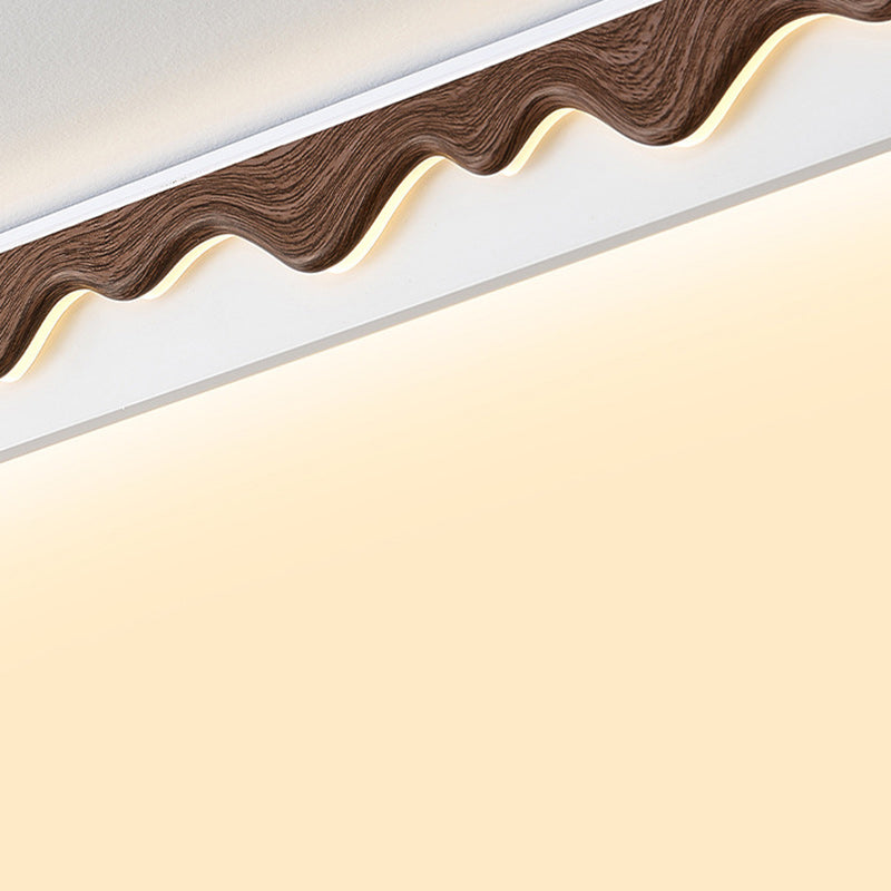 Plafonnier LED géométrique en fer et acrylique vintage traditionnel pour chambre et salon 