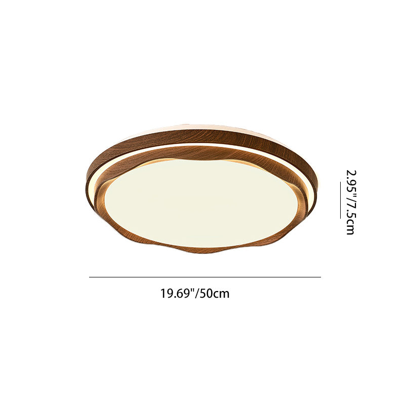 Plafonnier LED géométrique en fer et acrylique vintage traditionnel pour chambre et salon 