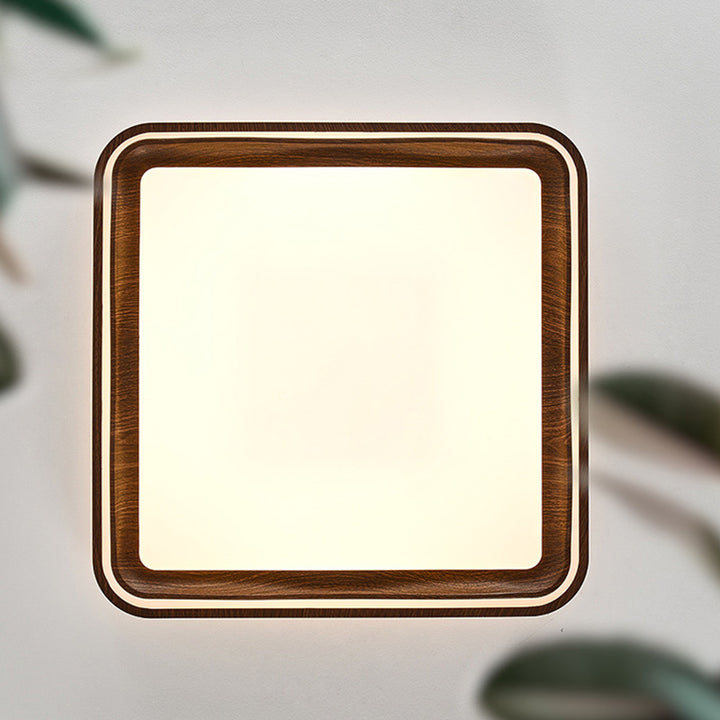 Plafonnier LED géométrique en fer et acrylique vintage traditionnel pour chambre et salon 
