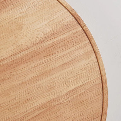 Lámpara de Aplique de Pared LED Redonda en Forma de Luna de Metal, Piedra y Madera Tradicional Japonesa para Dormitorio y Sala de Estar 