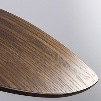 Lámpara colgante de 1 luz en forma de hoja de madera japonesa tradicional para comedor, dormitorio y sala de estar 