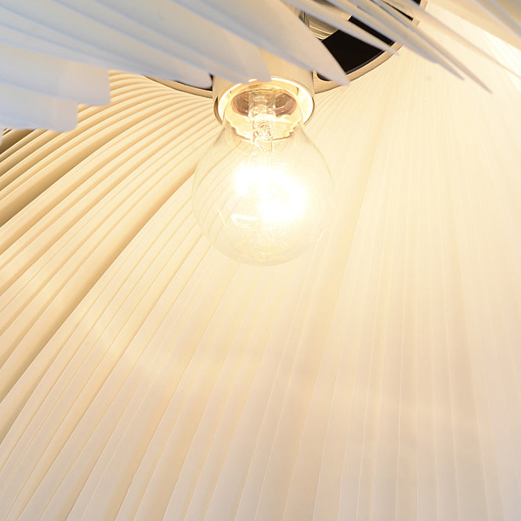 Contemporain Nordic Alliage & Acrylique Superposé Rond 1-Lumière Suspension Luminaire Pour Chambre, Salon & Salle à Manger 