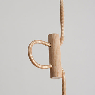 Lámpara colgante de globo de madera y metal tradicional francesa de 1 luz con cable ajustable para dormitorio, comedor y sala de estar 