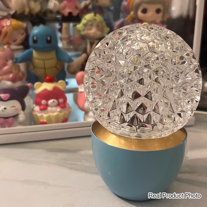 USB Rechargeable Touch Sensor Decorative Lamp Table Lamp - Luxury Bedside Lamp With Infinitely Dimmable For Bedroom