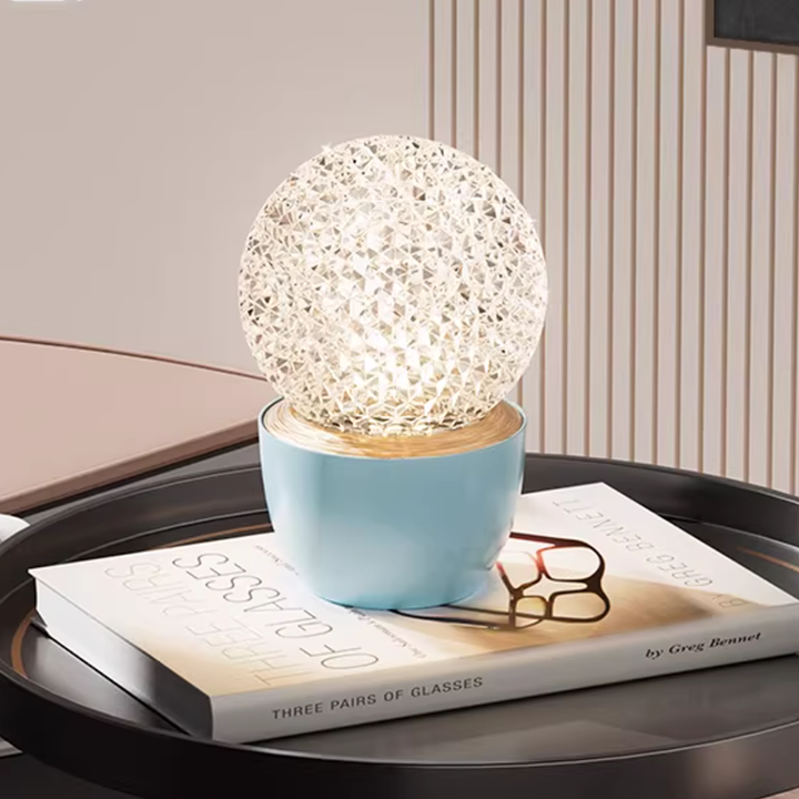 USB Rechargeable Touch Sensor Decorative Lamp Table Lamp - Luxury Bedside Lamp With Infinitely Dimmable For Bedroom