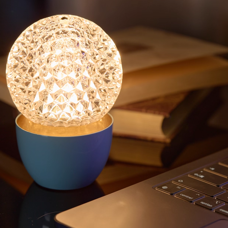 USB Rechargeable Touch Sensor Decorative Lamp Table Lamp - Luxury Bedside Lamp With Infinitely Dimmable For Bedroom