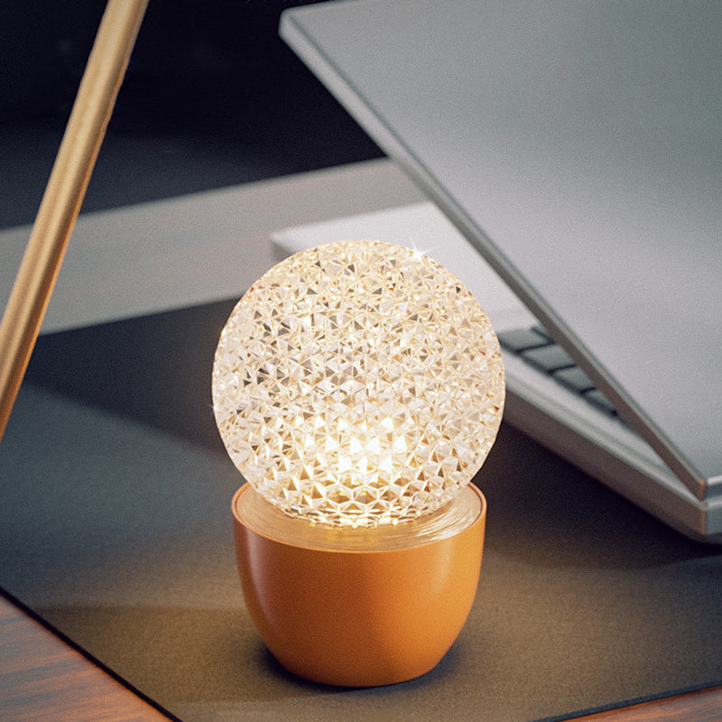 USB Rechargeable Touch Sensor Decorative Lamp Table Lamp - Luxury Bedside Lamp With Infinitely Dimmable For Bedroom