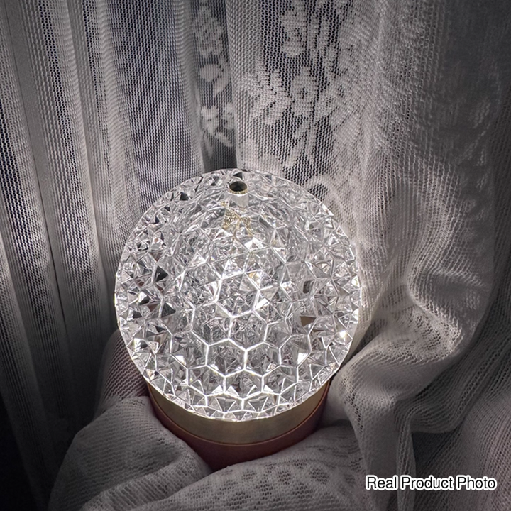 USB Rechargeable Touch Sensor Decorative Lamp Table Lamp - Luxury Bedside Lamp With Infinitely Dimmable For Bedroom