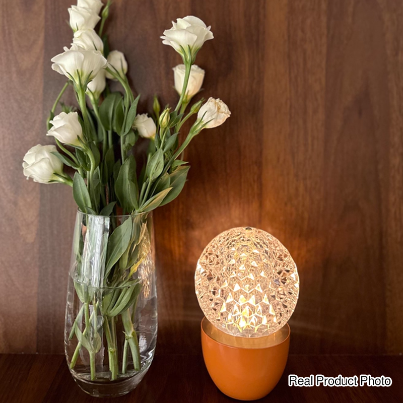 USB Rechargeable Touch Sensor Decorative Lamp Table Lamp - Luxury Bedside Lamp With Infinitely Dimmable For Bedroom