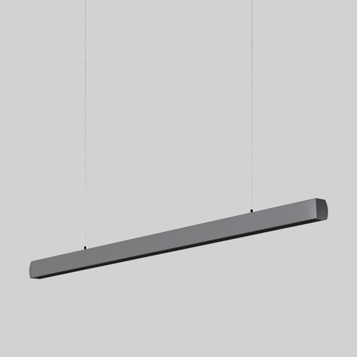 Nahtlose LED-Retina-freundliche Pendelleuchte - Industrielle Aluminium-Linienbeleuchtung für das Home Office 