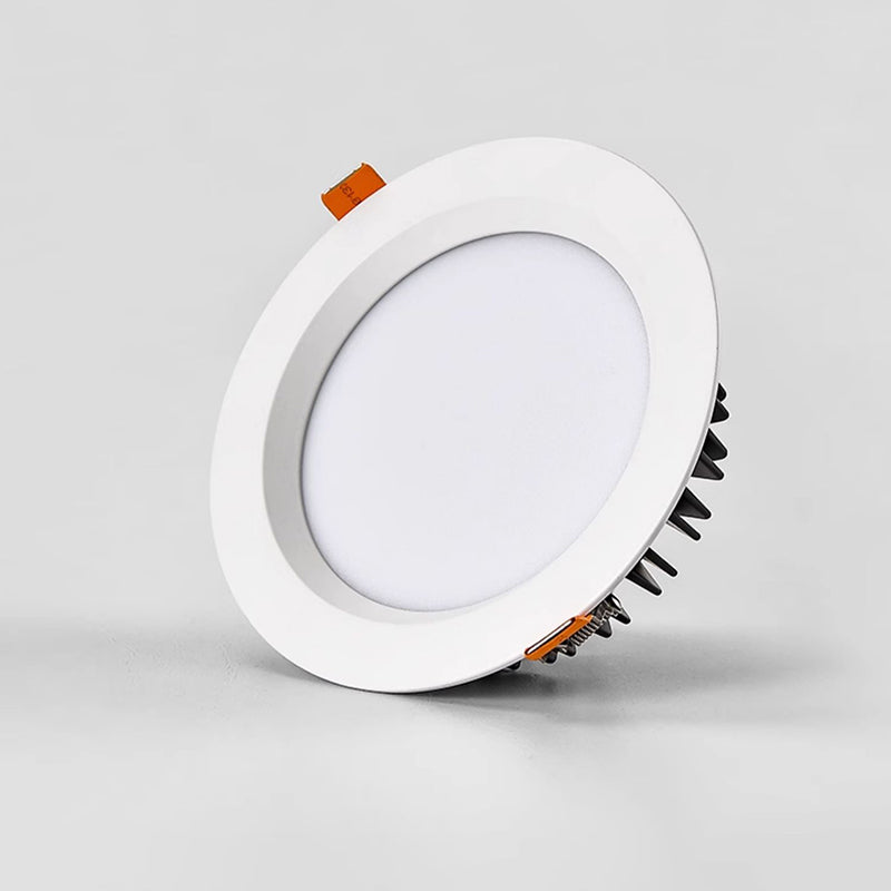 Modern Recessed LED Flush Mount Ceiling Light - Minimalist Aluminum Design Downlight For Home Office