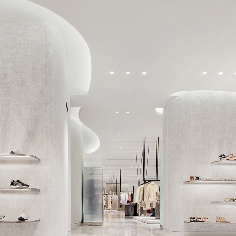 Modern Recessed LED Flush Mount Ceiling Light - Minimalist Aluminum Design Downlight For Home Office