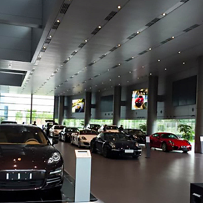 Modern Recessed LED Flush Mount Ceiling Light - Minimalist Aluminum Design Downlight For Home Office