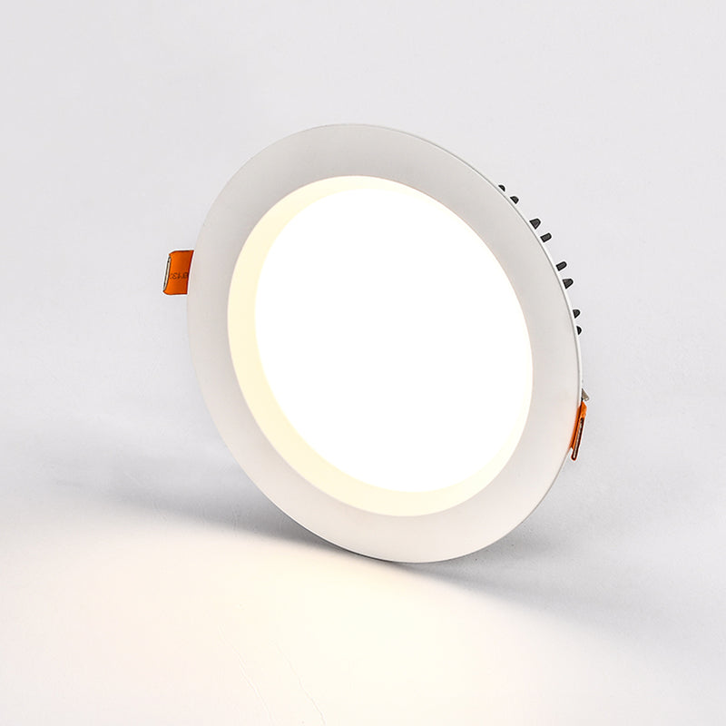 ضوء سقف LED مدمج حديث - تصميم ألمنيوم بسيط لإضاءة المنزل والمكتب 